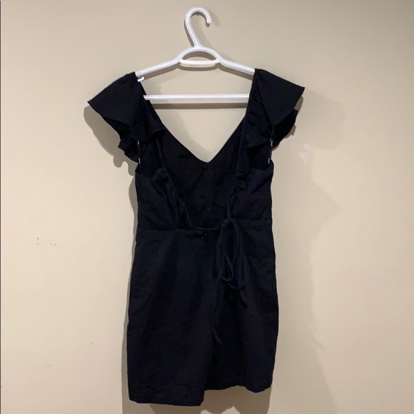 🆕 Minkpink “Frills” Little Black Dress - Women’s Size Medium - Picture 3 of 6